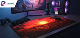 Tapis de souris Gaming XXL - The Witcher Édition Ciri Wolf – Précision & Glisse Ultime