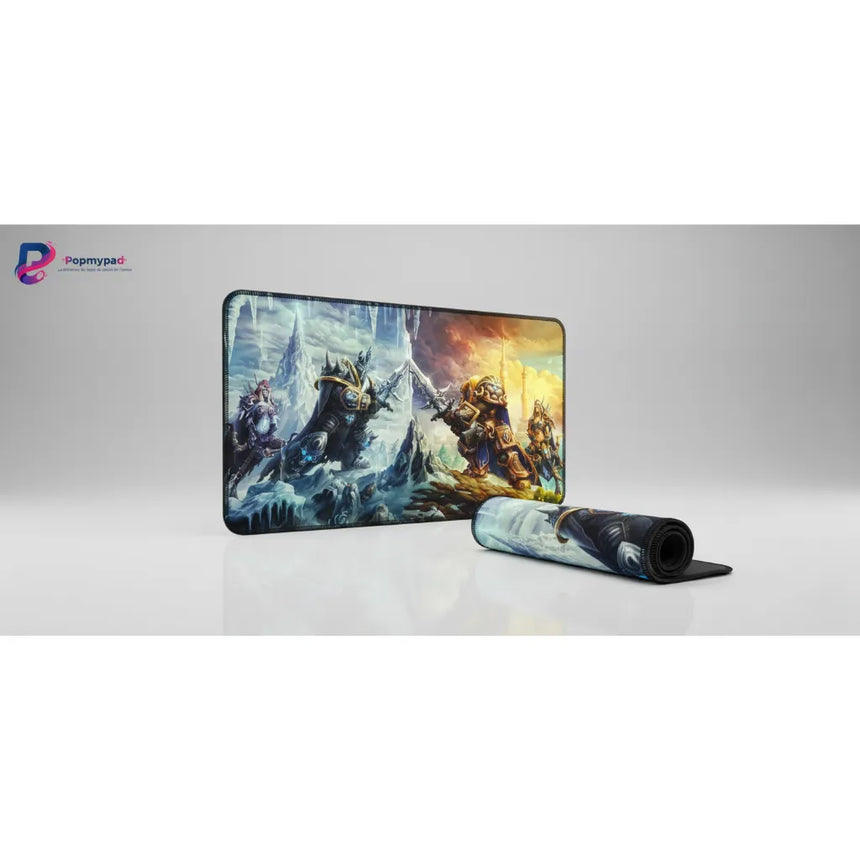 Tapis de souris Gaming XXL - World of Warcraft : Le Choc des Épées (Édition Limitée)