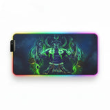 Tapis de souris Gaming XXL RGB – Illidan Stormrage World of Warcraft