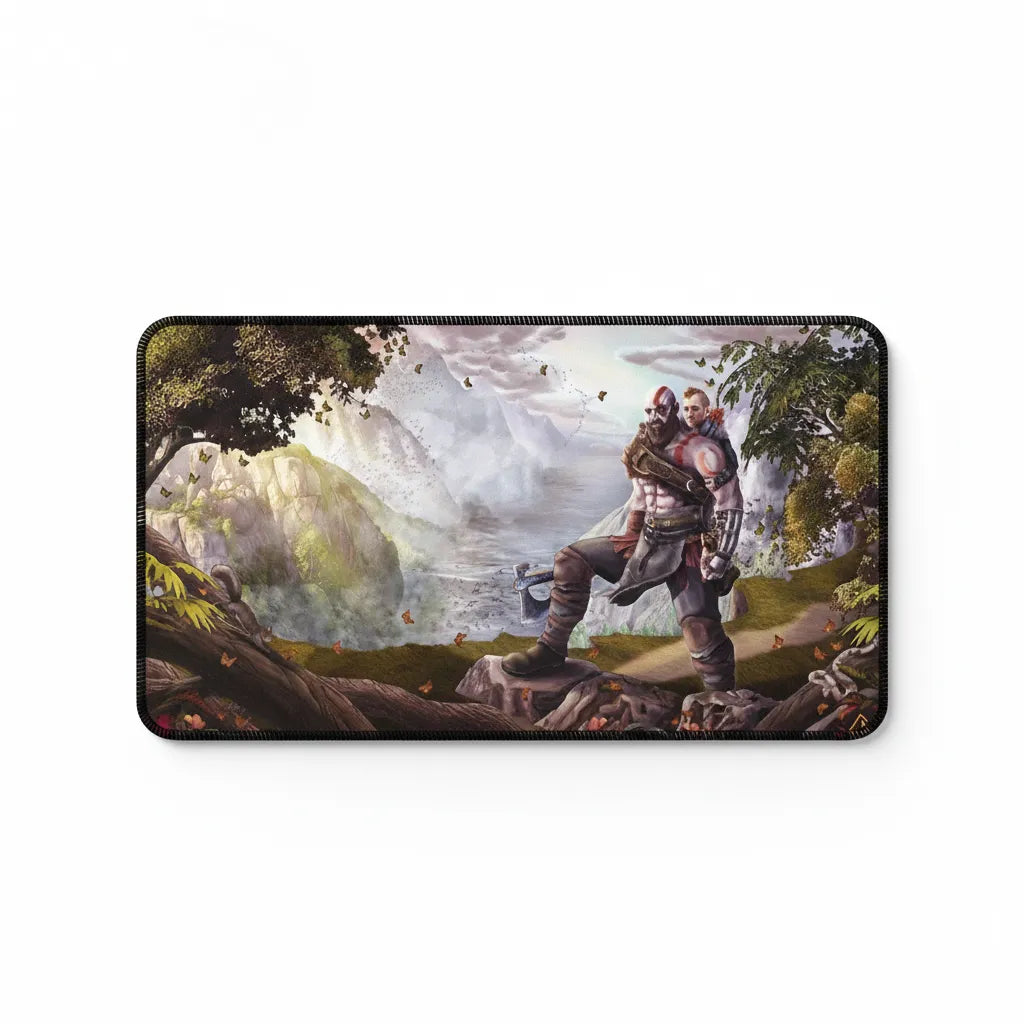 Tapis de souris God of War - Édition Kratos & Atreus  Précision & Glisse Ultime