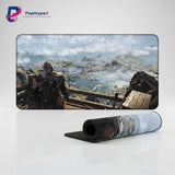 Tapis de souris God of War - L'Épopée de Kratos à Midgard