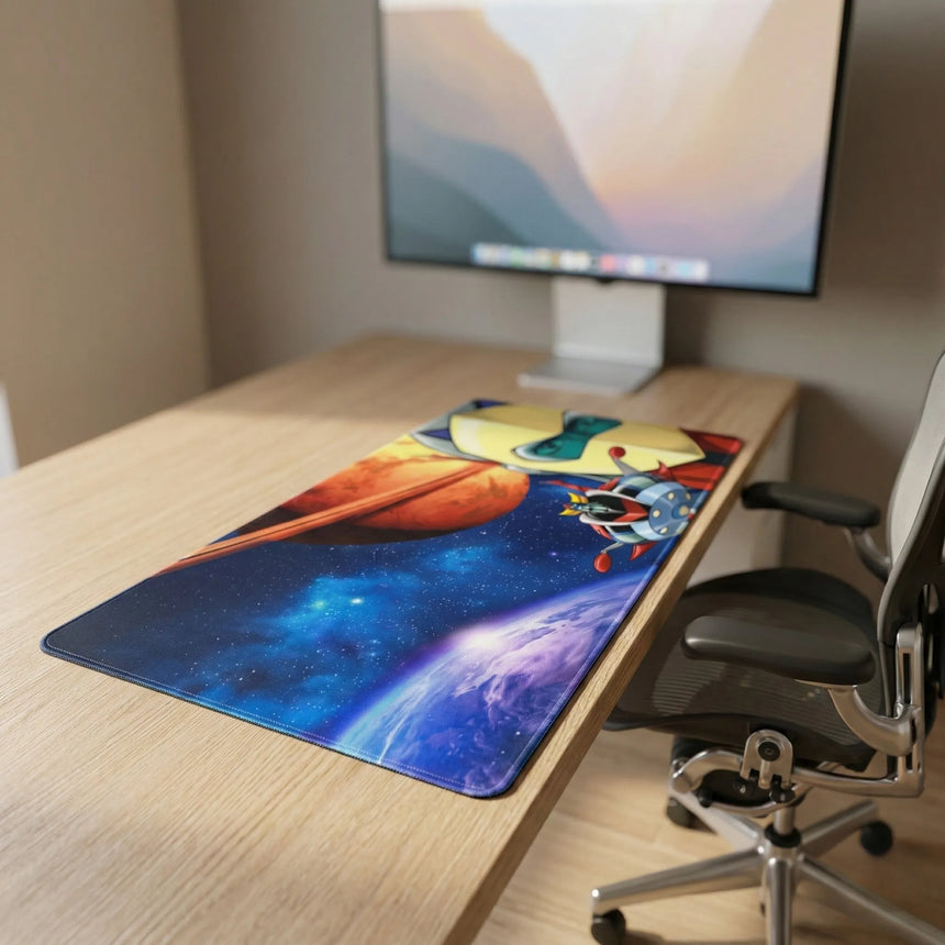 Tapis de souris Goldorak - Édition Collector Actarus & Galaxie (Deskmat XL)