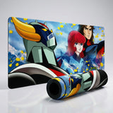 Tapis de souris Goldorak XXL - Actarus & Phénicia - Édition Collector Premium