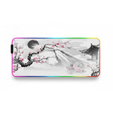 Tapis de souris Japon : L'Éveil du Mont Fuji & Sakura (Édition RGB)