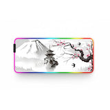 Tapis de souris Japonais - Édition Mont Fuji & Sakura - LED RGB