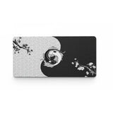 Tapis de souris Japonais Yin-Yang : L'Équilibre Éternel des Carpes Koi