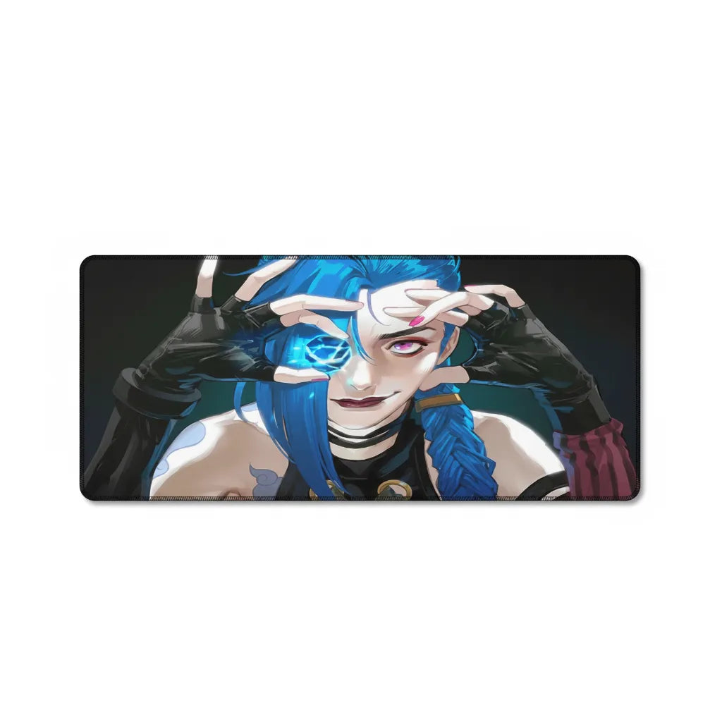 Tapis de souris Jinx Chaos Hextech – Contrôle Absolu & Style Arcane XXL