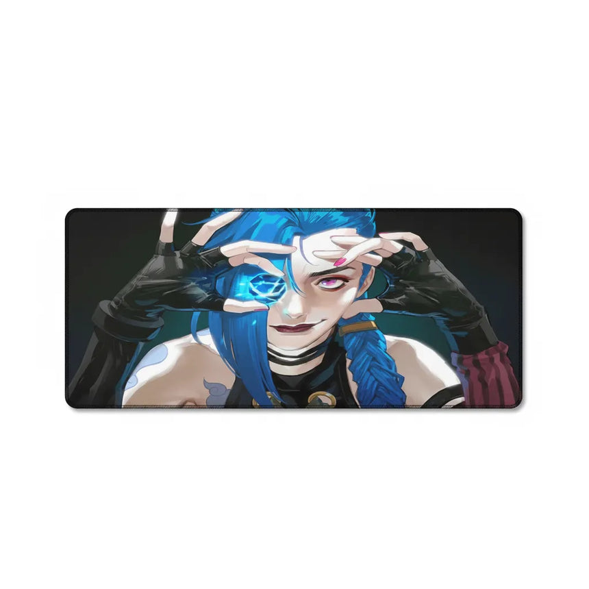Tapis de souris Jinx Chaos Hextech – Contrôle Absolu & Style Arcane XXL