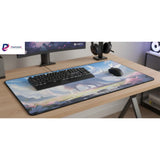 Tapis de souris Kitsune Onirique – Sérénité & Design Japonais Pastel