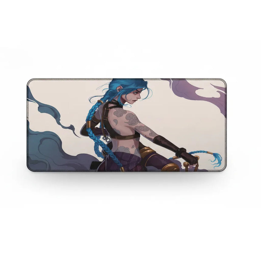 Tapis de souris League of Legends - Jinx Edition | Glisse Ultime & Design Arcane