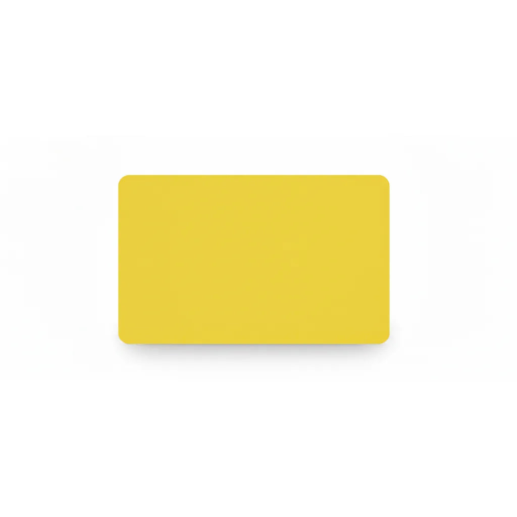 Tapis de souris Minimaliste Jaune Solaire - Sérénité & Confort