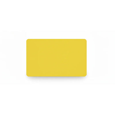 Tapis de souris Minimaliste Jaune Solaire - Sérénité & Confort