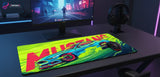 Tapis de souris Mustang Racing - Édition Drift Néon & Haute Performance