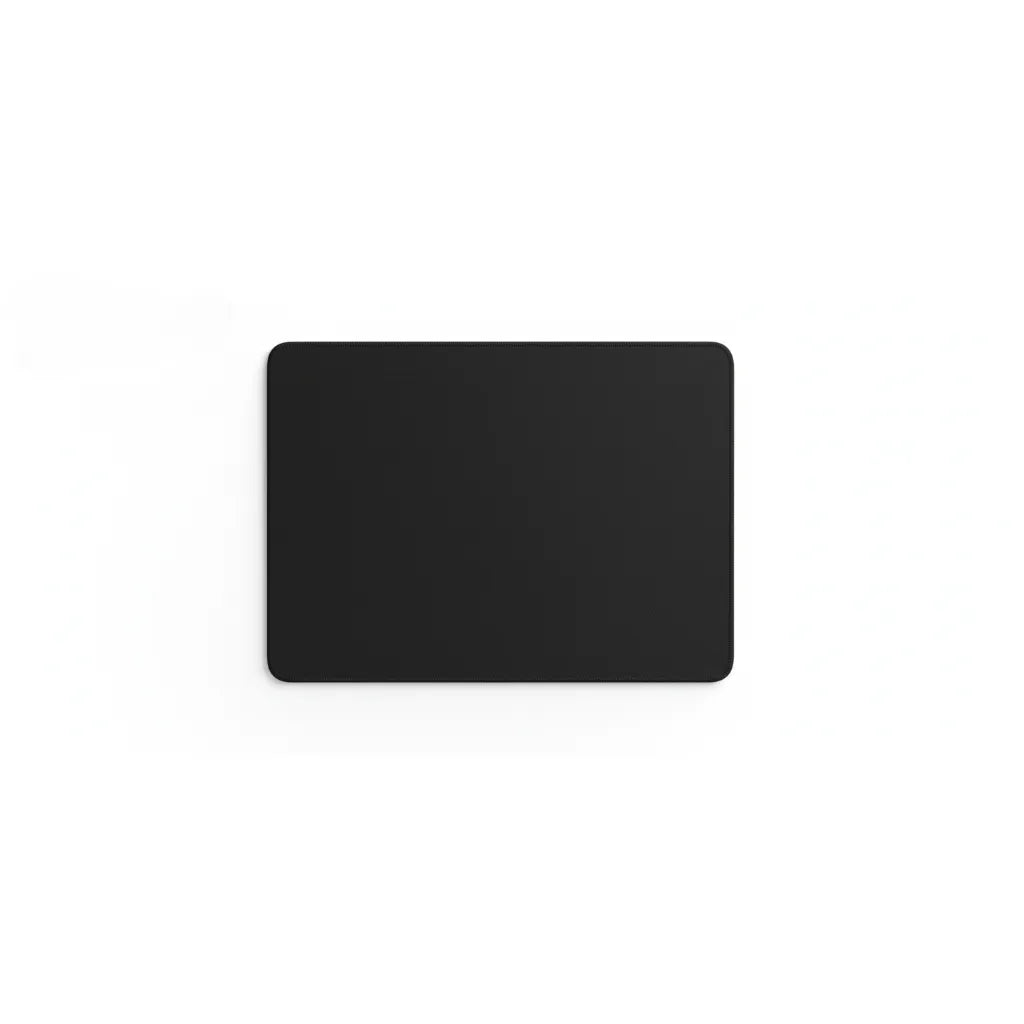 Tapis de souris Noir Minimaliste - Confort & Précision Premium
