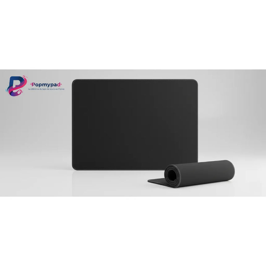 Tapis de souris Noir Minimaliste - Confort & Précision Premium