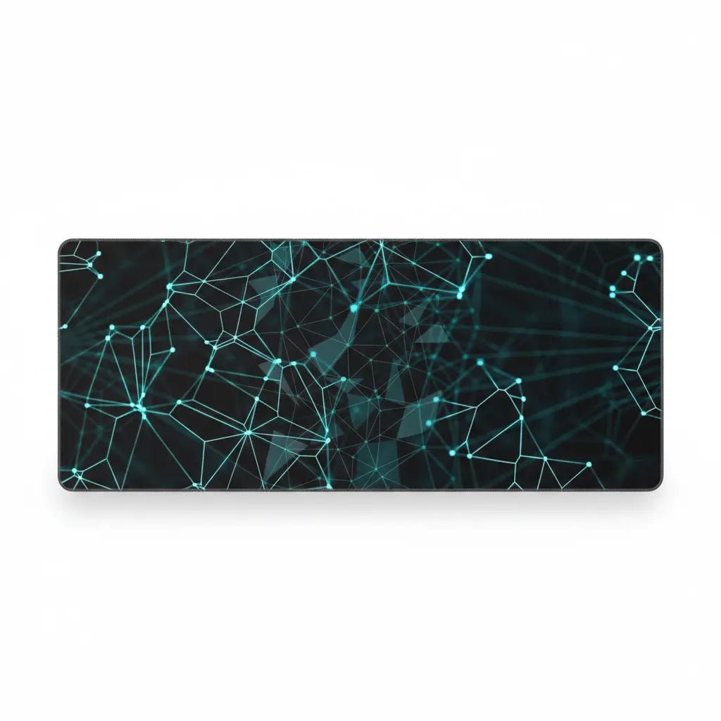 Tapis de souris Polygon - Design Cyber & Gaming Haute Précision