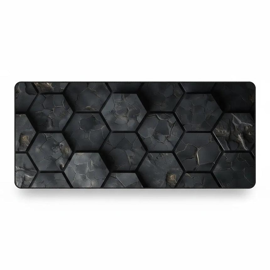 Tapis de souris Polygon - Édition Dark Hex & Gold