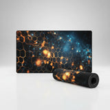 Tapis de souris Polygon Incandescent — Design Cybernétique & Gaming