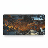 Tapis de souris Polygon — Abysse Géométrique & Design Cyberpunk