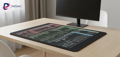 Tapis de souris Raccourcis Bureau - L'Expert Master Office