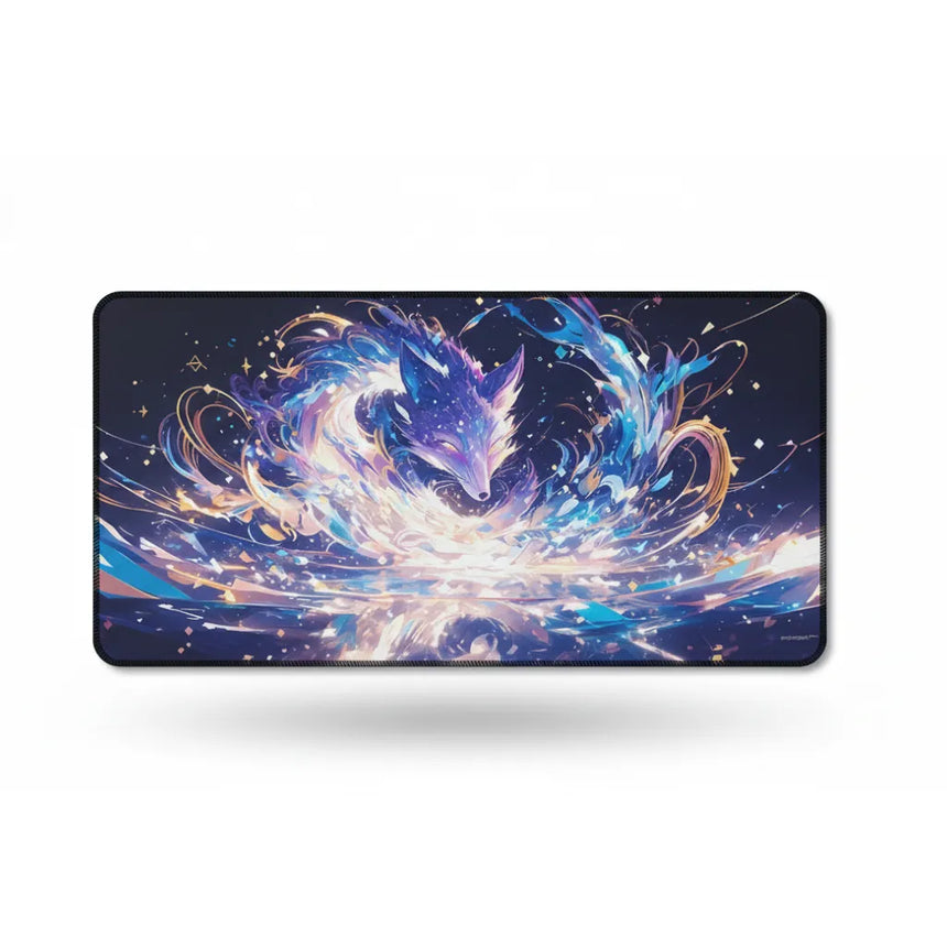 Tapis de souris Renard Astral - Design Cosmique & Zen