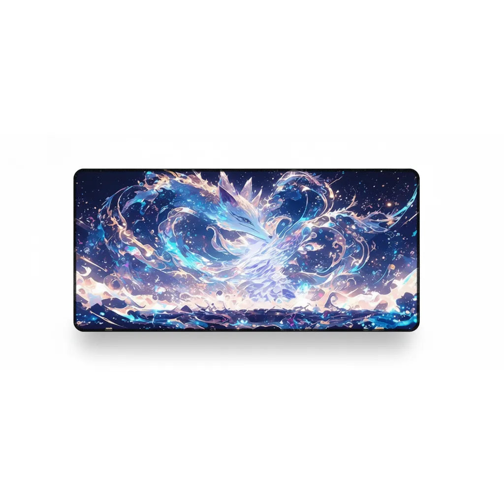 Tapis de souris Renard Céleste - Édition Zen & Éthérée