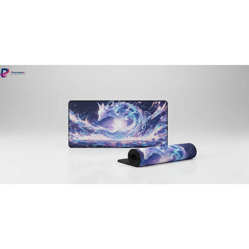 Tapis de souris Renard Éthéré – L'Harmonie Zen pour votre Bureau