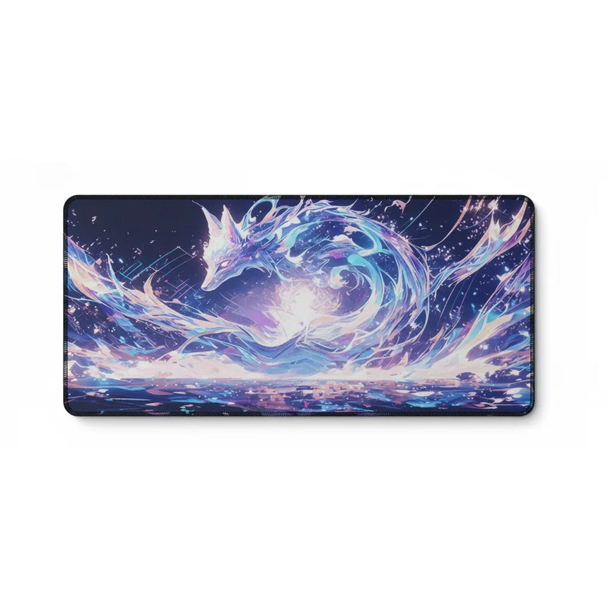 Tapis de souris Renard Éthéré – L'Harmonie Zen pour votre Bureau