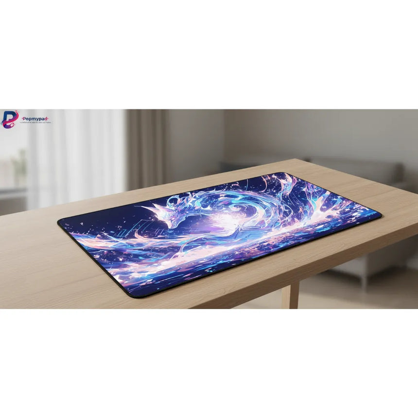 Tapis de souris Renard Éthéré – L'Harmonie Zen pour votre Bureau