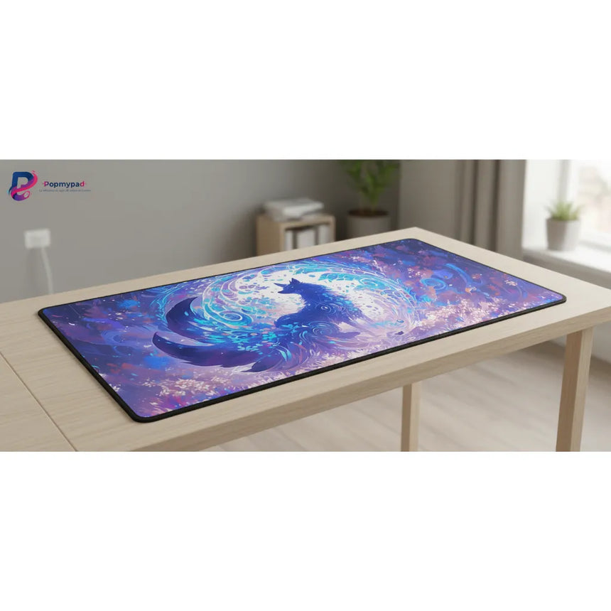 Tapis de souris Renard Onirique - Design Aquarelle & Ambiance Zen