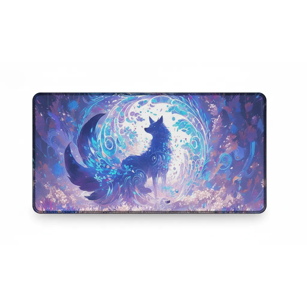 Tapis de souris Renard Onirique - Design Aquarelle & Ambiance Zen