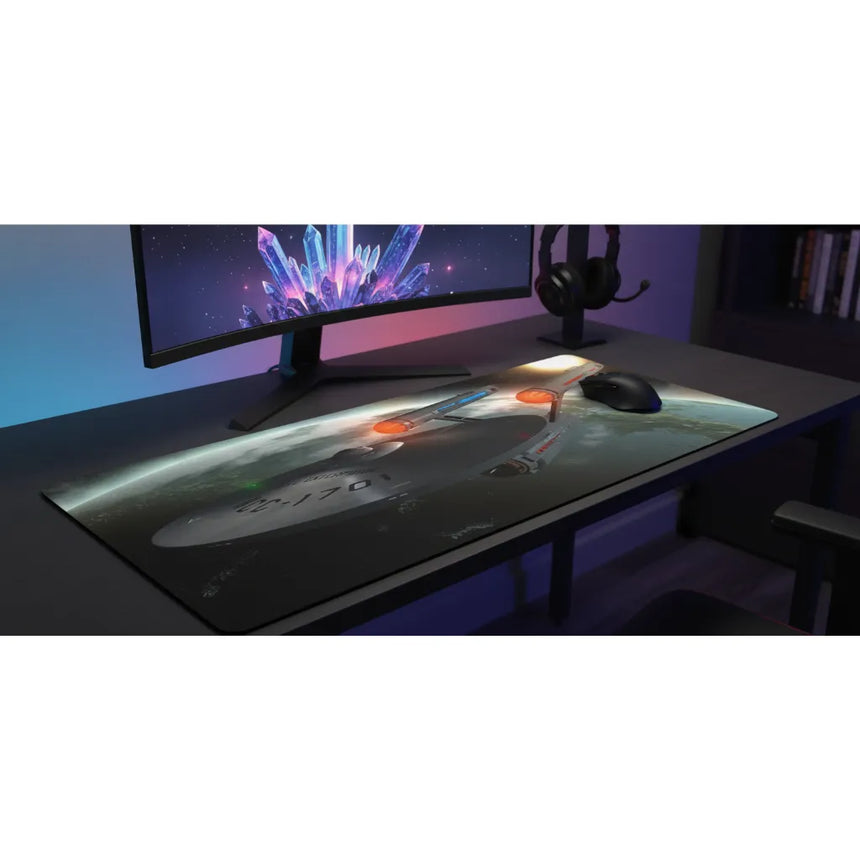 Tapis de souris Star Trek - Édition USS Enterprise NCC-1701 - XXL Deskmat