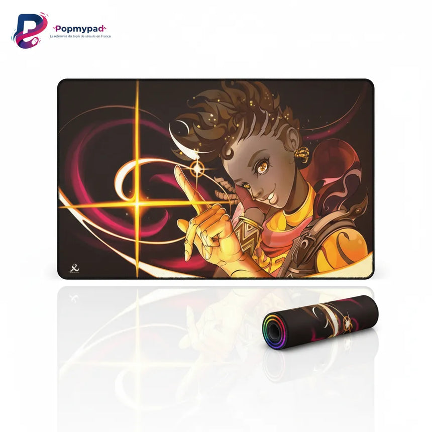 Tapis de souris Valorant - Astra - Précision Cosmique & RGB XXL