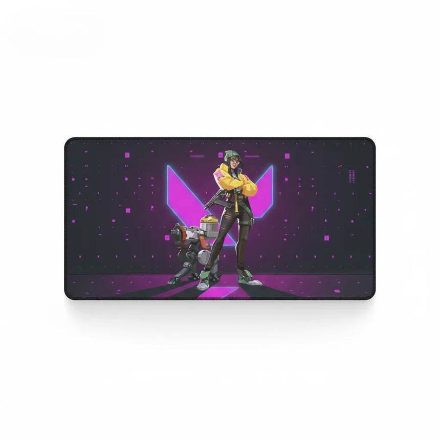 Tapis de souris Valorant - Édition Reyna - XXL RGB & Précision Ultime