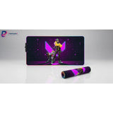 Tapis de souris Valorant - Édition Reyna - XXL RGB & Précision Ultime
