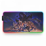Tapis de souris World of Warcraft RGB - Édition Légendes d'Azeroth XXL