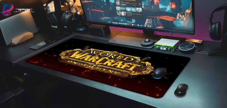 Tapis de souris World of Warcraft  Undermine Edition – Performance & Précision Gamine