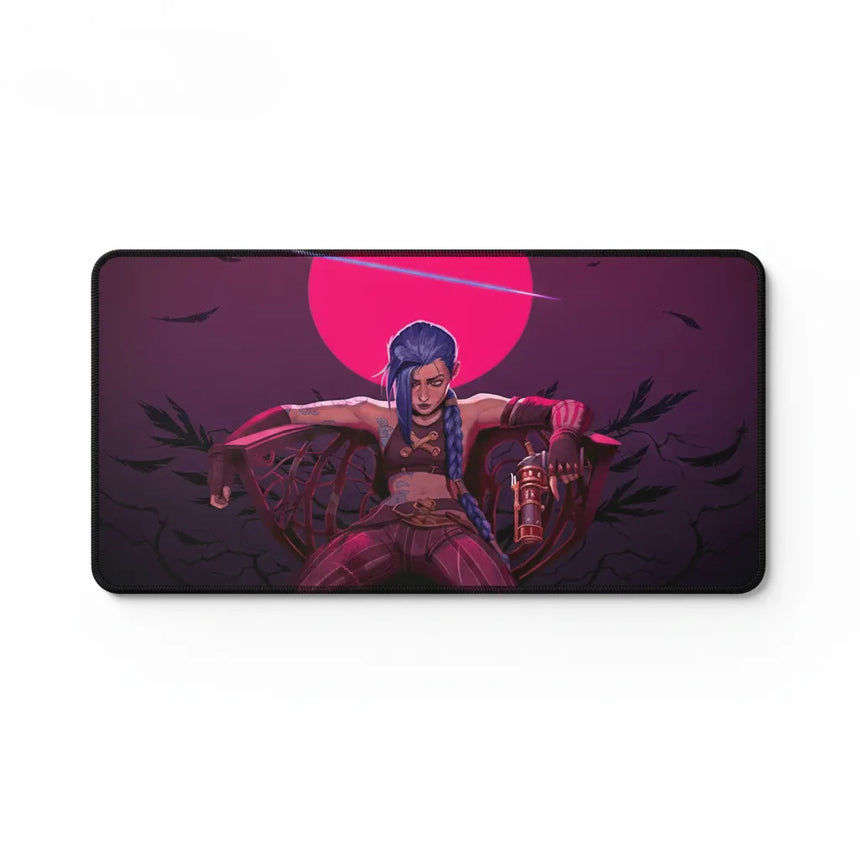 Tapis de souris XXL Jinx - Édition Limitée Arcane (League of Legends)
