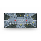 Tapis de souris XXL Poker - Design Baroque Texas Hold'em Premium