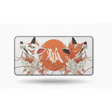 Tapis de souris XXL Renard Japonais - Design Kitsune & Zen Orange