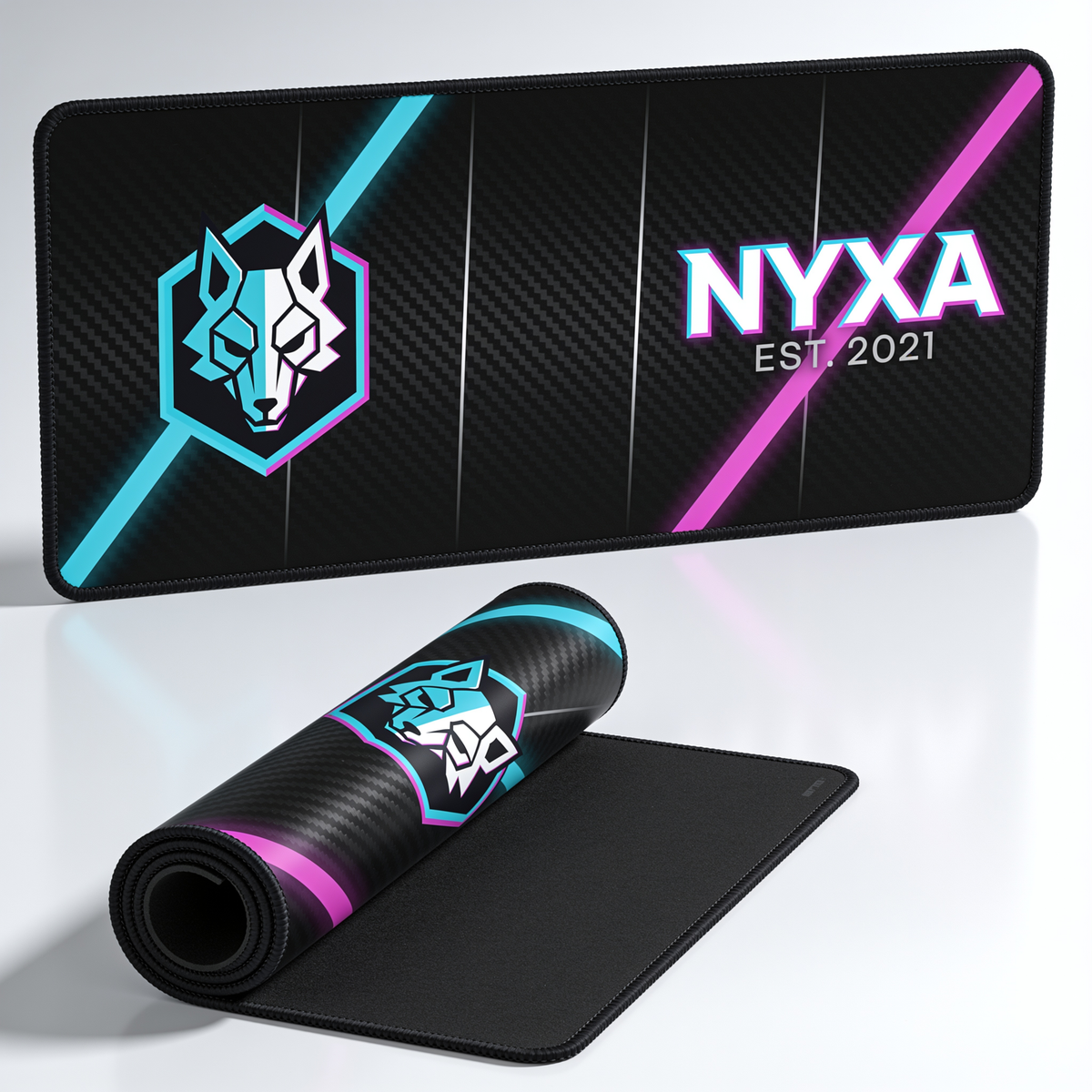 Tapis de Souris Gamer Personnalisé 4 mm — Pseudo, Logo d'Équipe, Votre Visuel | PopMyPad