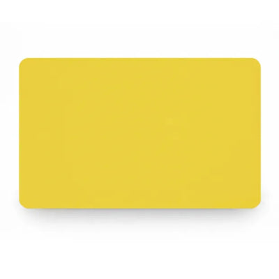 Tapis de Souris Jaune — Uni Minimaliste 25 × 29 cm | PopMyPad