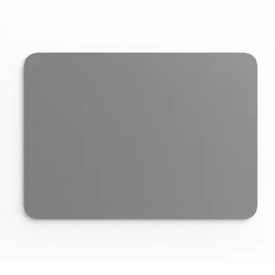 Tapis de Souris Gris Anthracite — Uni Minimaliste 25 × 29 cm | PopMyPad