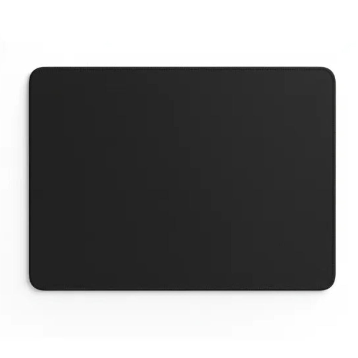 Tapis de Souris Noir — Uni Minimaliste 25 × 29 cm | PopMyPad