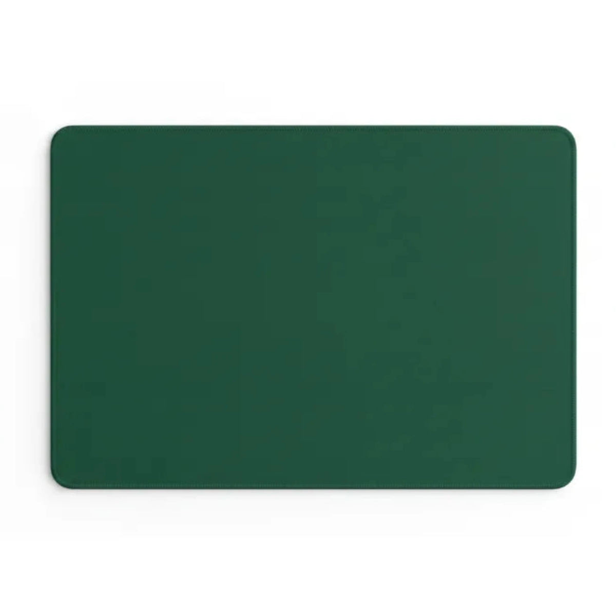 Tapis de souris vert forêt minimaliste zen, vue complète du tapis